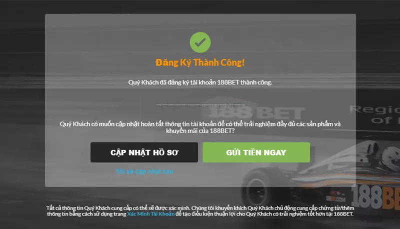 hướng dẫn đăng ký 188bet chỉ 3 bước đơn giản 10 xác nhận đăng ký 188bet