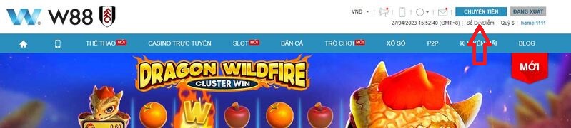 hướng dẫn nạp tiền w88 nhanh chóng 11 chuyển tiền w88