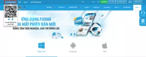 ứng dụng fun88 - cách tải fun88 mobile trải nghiệm trò chơi thú vị 8 truy cập vào trang tải app fun88 lấy mã qr