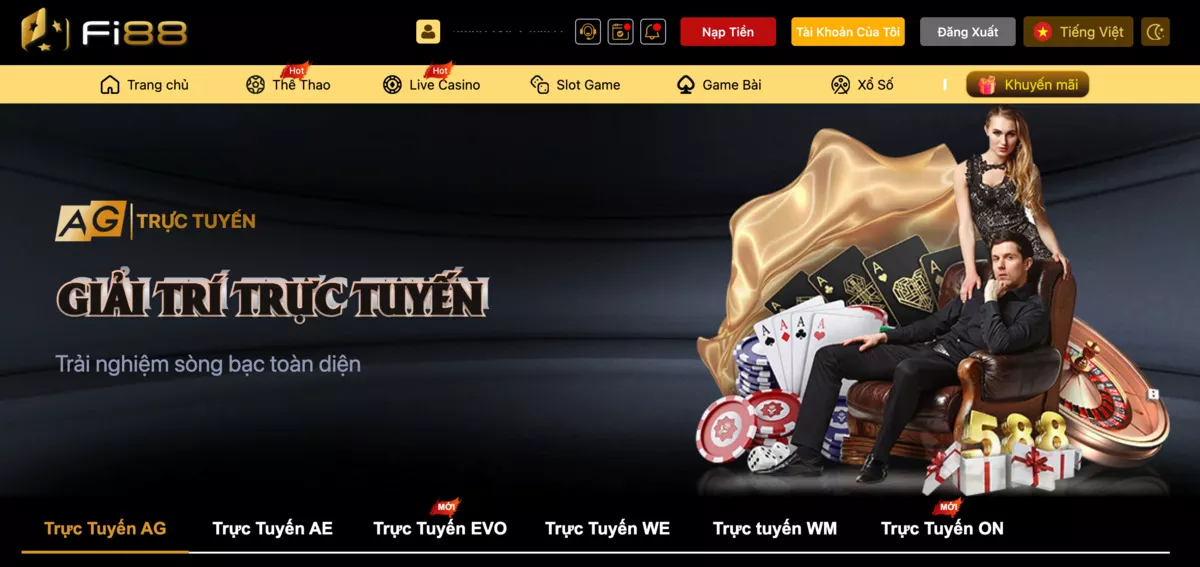 casino fi88 - nhà cái casino online fi88 uy tín trên thị trường 10 giao diện casino online fi88