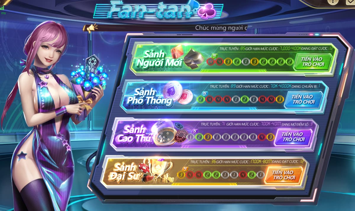 fantan 8xbet - sự kết hợp giữa vận may và chiến lược 5 chọn bàn chơi fantan 8xbet