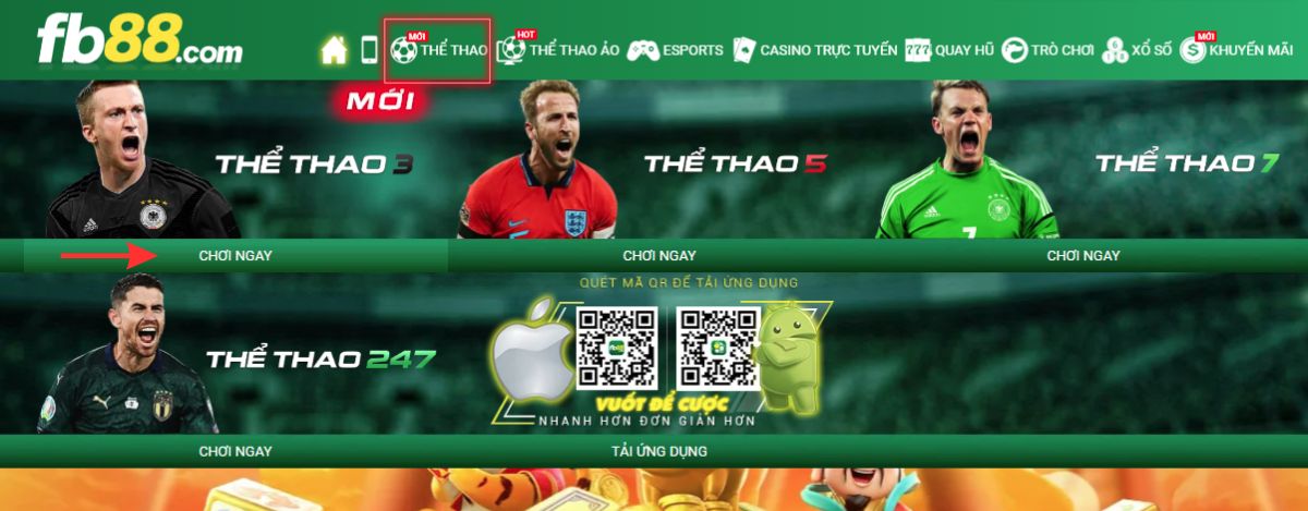 cá cược bóng bàn fb88 - hướng dẫn tham gia chơi với 3 bước 2 chọn sảnh chơi thể thao để cá cược bóng bàn fb88