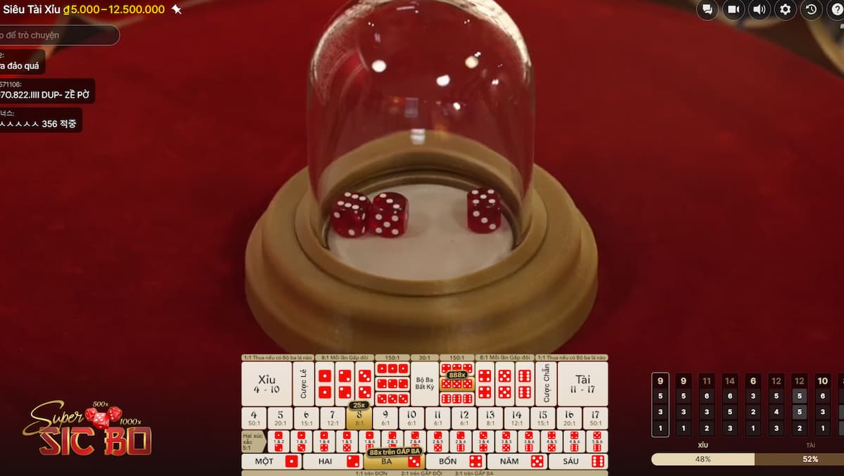 tài xỉu 8xbet - cơ hội làm giàu nhờ game ăn tiền 3 đặt cược tài xỉu 8xbet casino