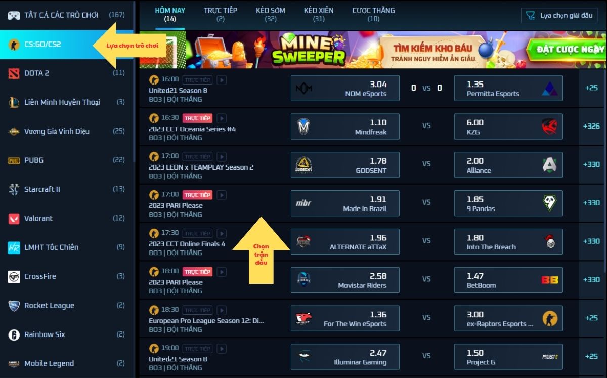 esport 8xbet - cá cược thể thao điện tử đỉnh cao 3 chọn trò chơi trong các sản phẩm esport 8xbet