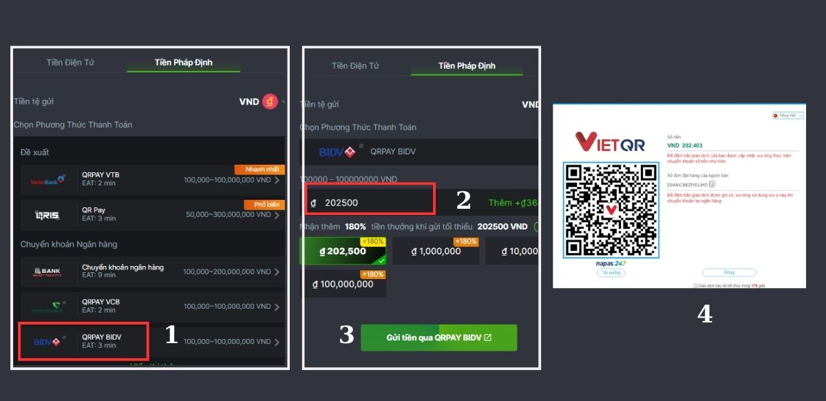 nạp tiền bc game - hướng dẫn gửi tiền bc game trong 3 phút 6 nạp tiền bằng chuyển khoản ngân hàng