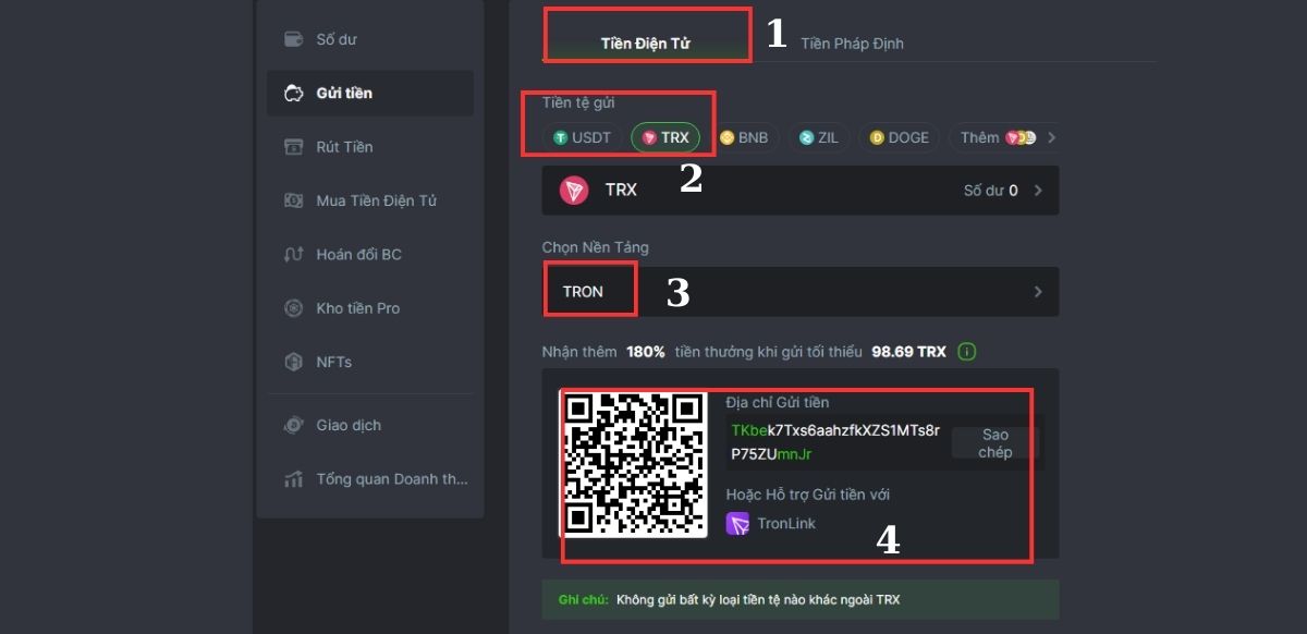 nạp tiền bc game - hướng dẫn gửi tiền bc game trong 3 phút 4 nạp tiền bc game bằng tiền điện tử