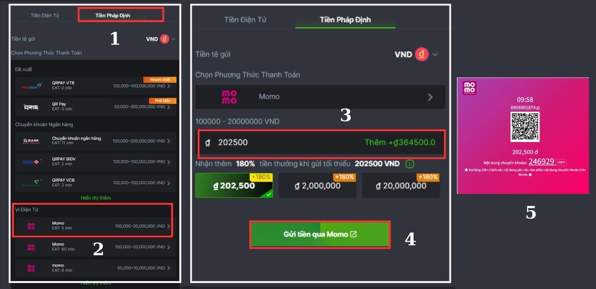 nạp tiền bc game - hướng dẫn gửi tiền bc game trong 3 phút 5 nạp tiền bc game qua ví điện tử