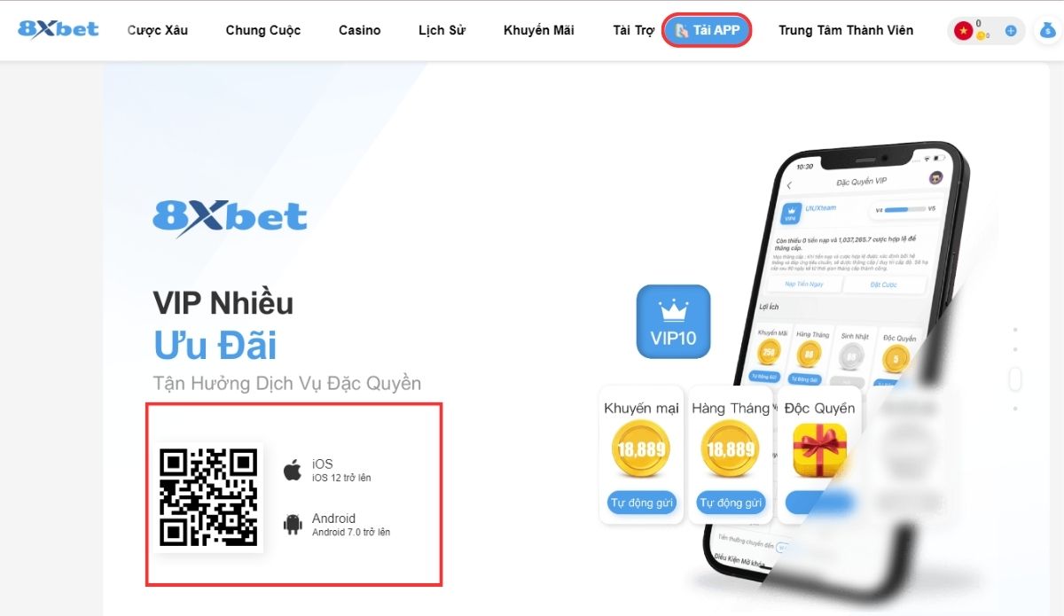 ứng dụng 8xbet - cách tải app 8xbet về điện thoại nhanh chóng 2 các bước tải app 8xbet