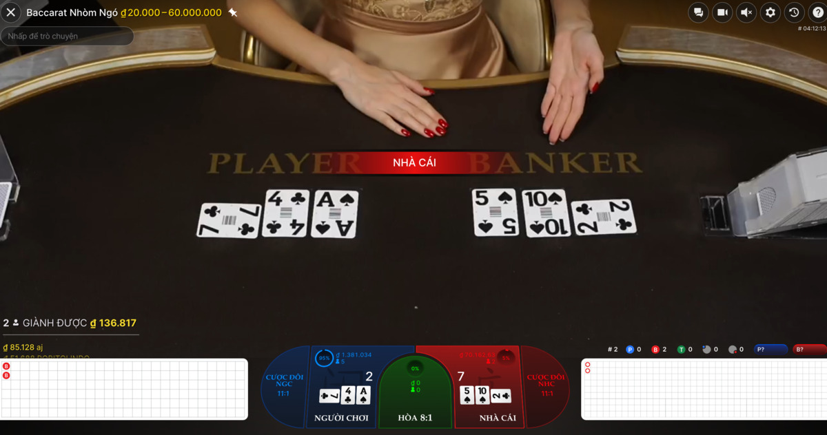 hướng dẫn cách chơi baccarat happyluke hiệu quả nhất 5 thực hiện đặt cược baccarat happyluke