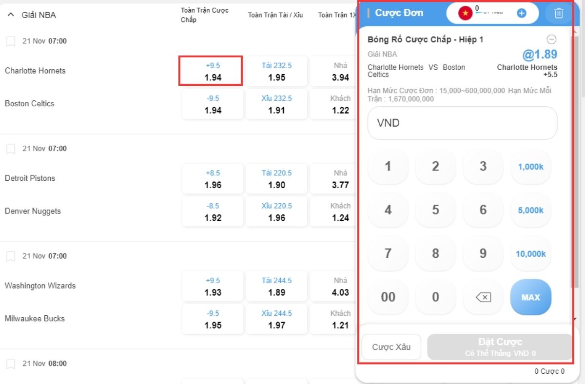 cá cược bóng rổ 8xbet - bí quyết soi kèo bóng rổ chuẩn nhất 4 thực hiện đặt cược vào trận bóng rổ 8xbet