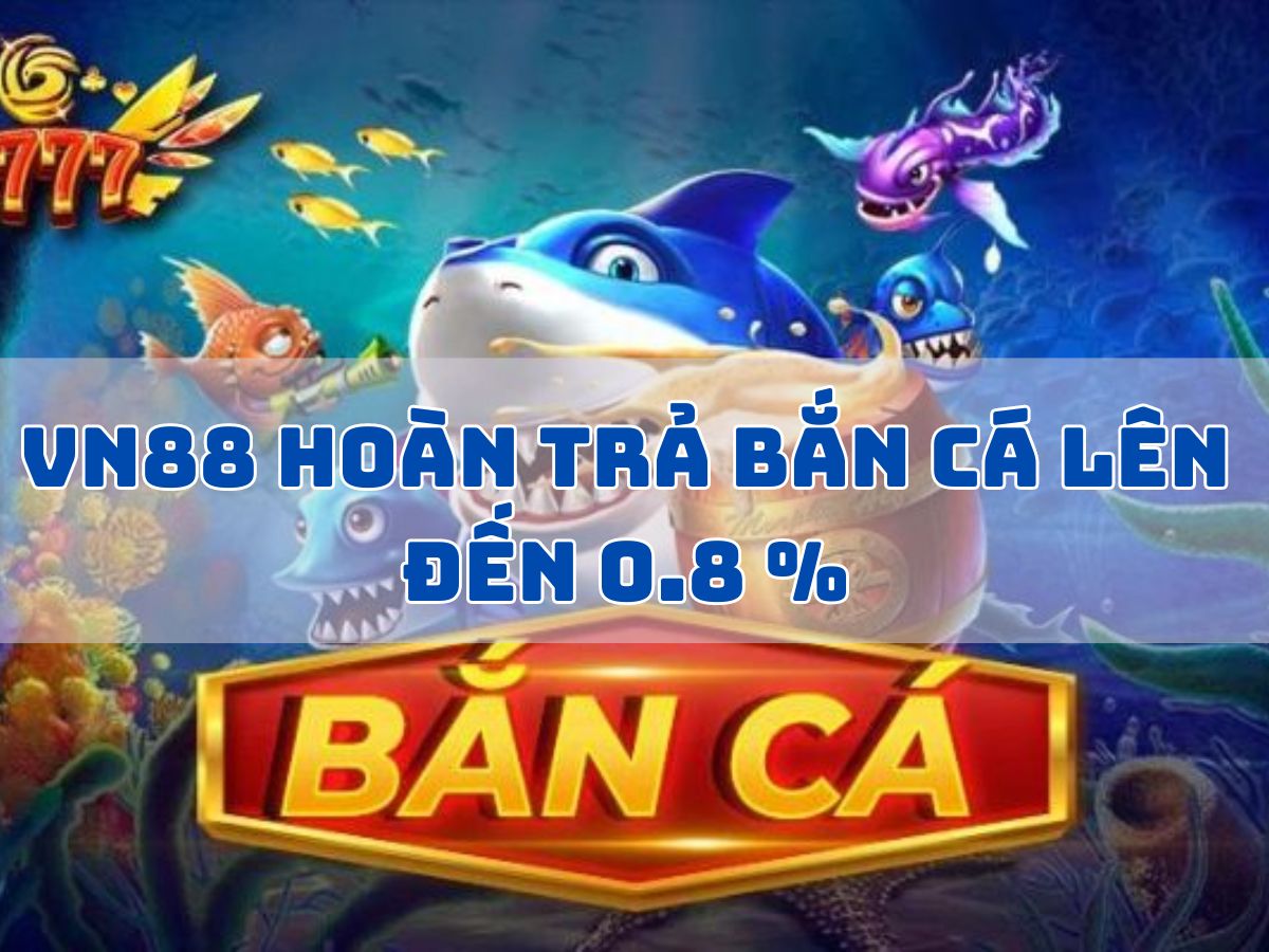 vn88 hoàn trả bắn cá lên đến 0.8 % 1 vn88 hoàn trả bắn cá lên đến 0.8 %