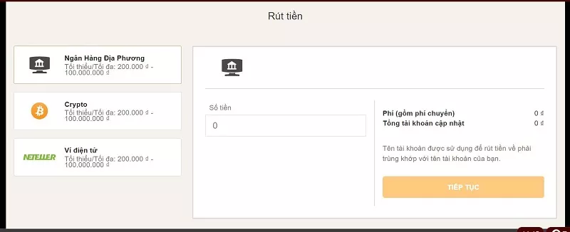 hướng dẫn rút tiền live casino house dễ hiểu 7 các hình thức rút tiền live casino house