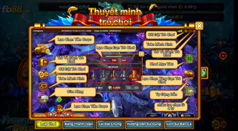 bắn cá fb88 - cách chơi fb88 bắn cá ăn tiền chi tiết 5 bước 2: tham gia chơi fishermen gold fb88