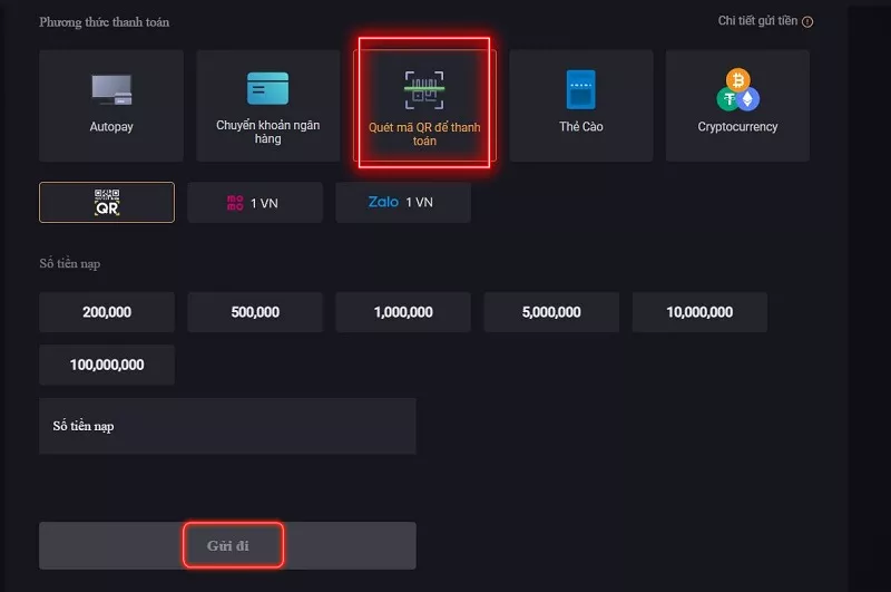nạp tiền k8 lên tài khoản cá cược cực nhanh cho người mới 7 nạp tiền k8 qua quét mã qr