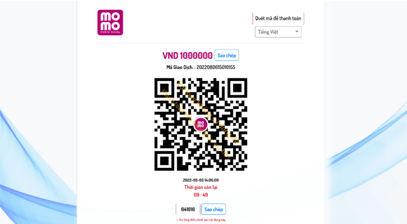 hướng dẫn nạp tiền 12bet bằng những phương thức thông dụng nhất 9 nạp tiền momo vào 12bet