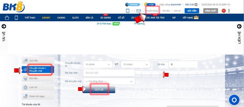 hướng dẫn rút tiền bk8 đảm bảo 100% thành công 3 rút tiền bk8 qua ngân hàng địa phương