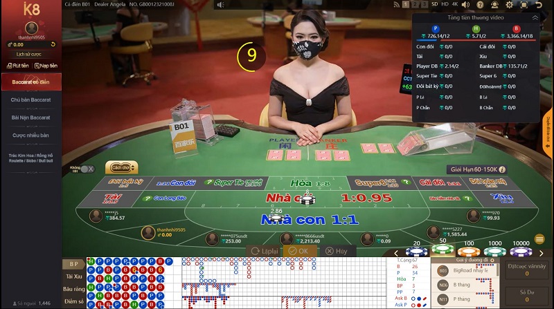 k8 casino - review nhà cái k8 casino - sòng bạc trực tuyến k8 4 baccarat tại casino k8