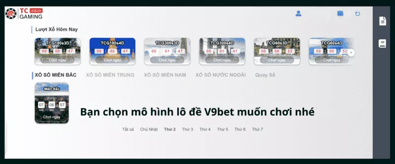 xổ số v9bet - hướng dẫn chơi lô đề v9bet online chi tiết cho bạn 4 bạn chọn mô hình lô đề v9bet muốn chơi