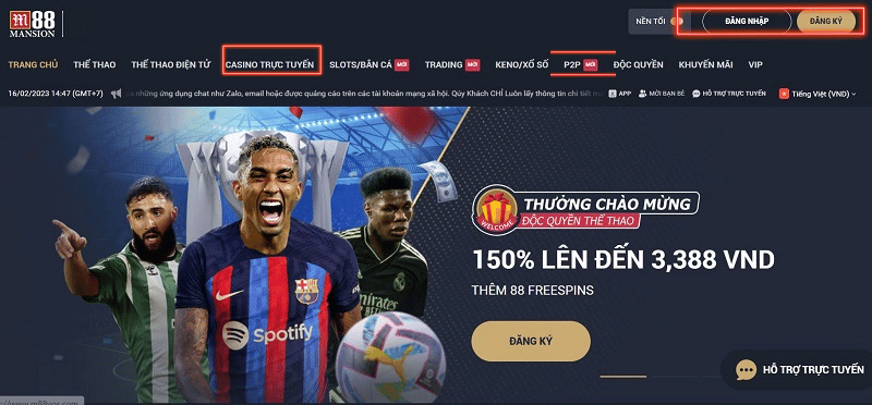 hướng dẫn chơi poker m88 online chuẩn cho tân binh 3 đăng nhập hoặc đăng ký vào mục chơi casino trực tuyến