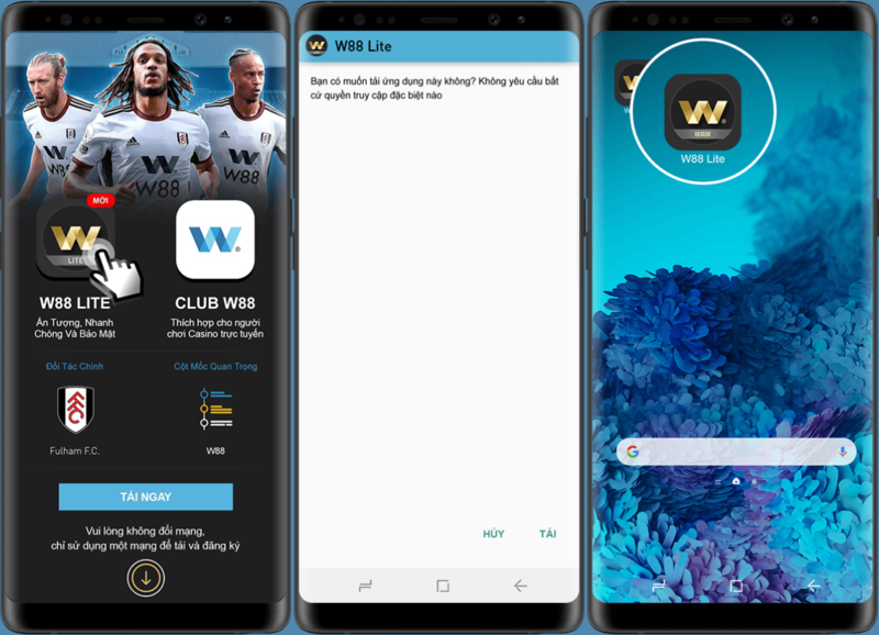 ứng dụng w88 - cách tải w88 mobile về điên thoại nhanh nhất 5 tải w88 android