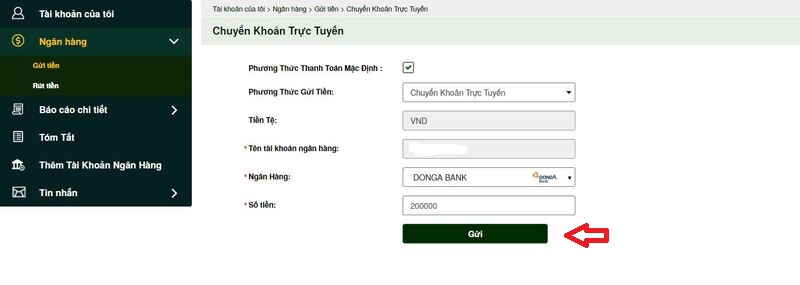 hướng dẫn nạp tiền v9bet chính xác nhất hiện nay 17 chuyển khoản trực tiếp v9bet