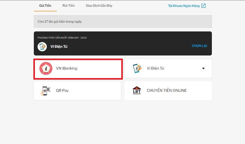 hướng dẫn cách nạp tiền 188bet chi tiết nhất 9 nạp tiền ibanking