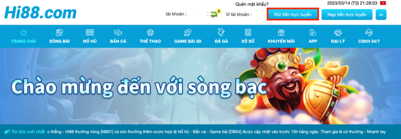 rút tiền hi88 - hướng dẫn rút tiền hi88 chuẩn nhất cho tân binh 3 truy cập trang rút tiền hi88