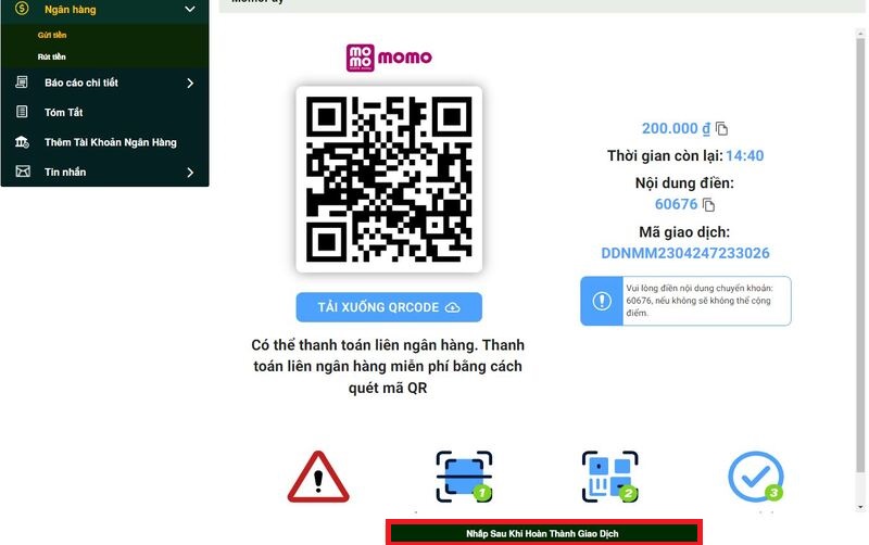 hướng dẫn nạp tiền v9bet chính xác nhất hiện nay 19 ví điện tử momo
