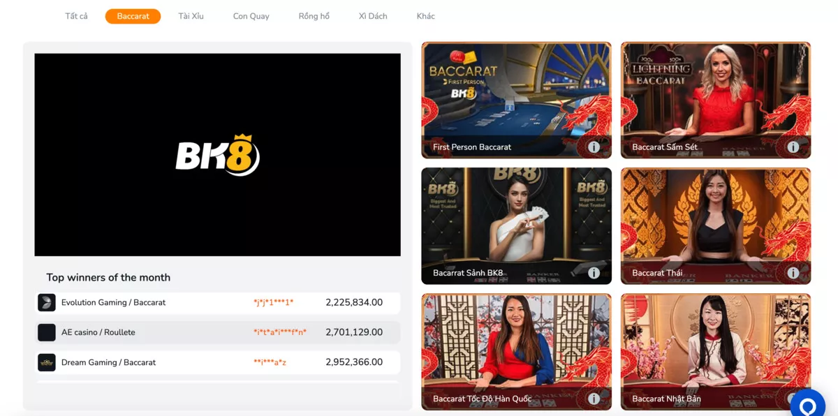 casino bk8 - nhà cái bk8 online casino - bk8 casino review 4 baccarat tại bk8 casino