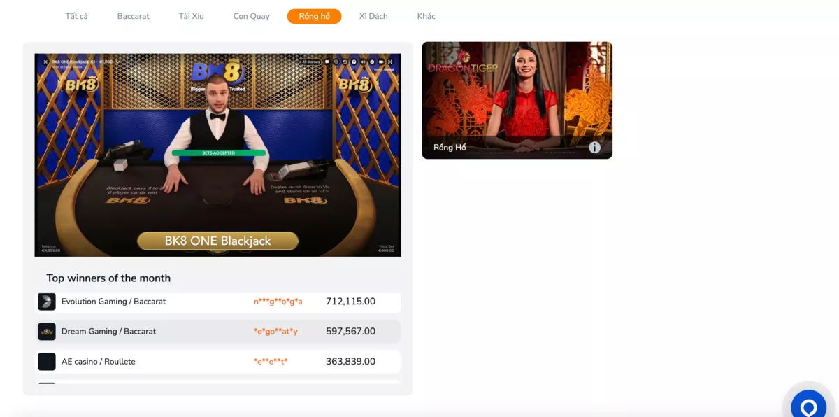 casino bk8 - nhà cái bk8 online casino - bk8 casino review 6 rồng hổ tại casino bk8