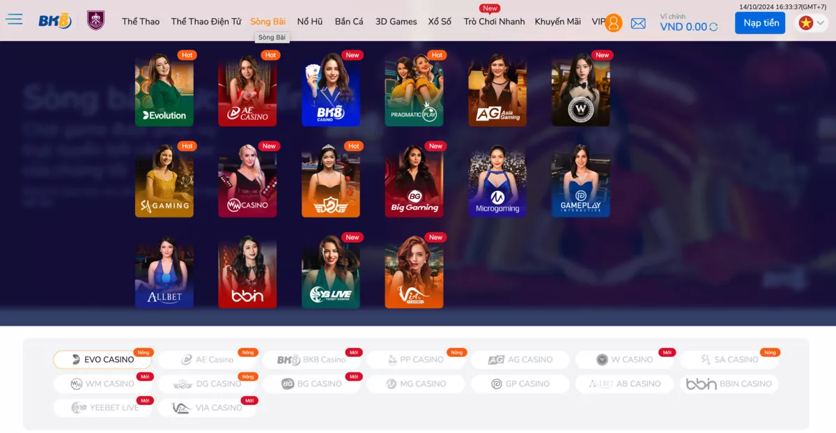 casino bk8 - nhà cái bk8 online casino - bk8 casino review 3 tổng hợp sảnh chơi casino tại sòng bạc bk8