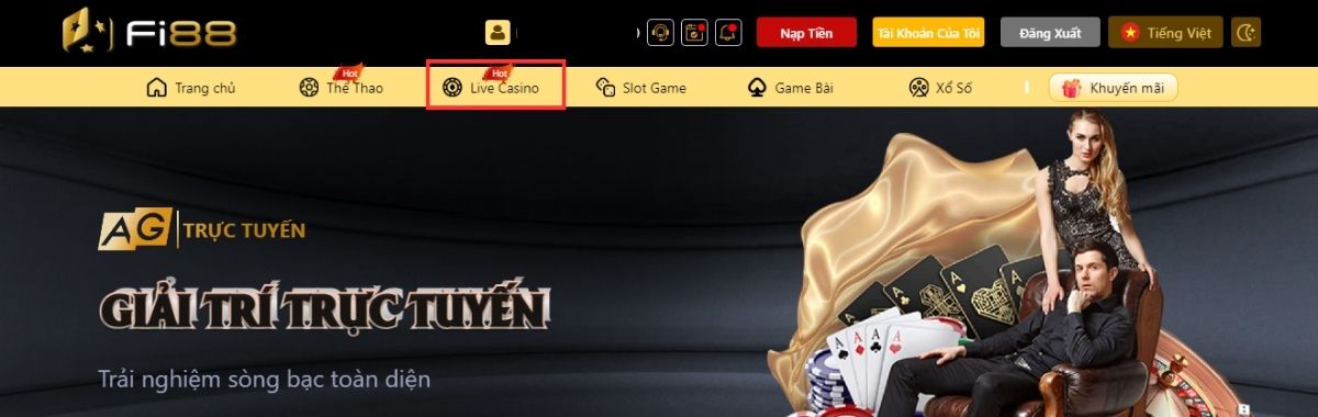 khám phá sức hấp dẫn của baccarat tại casino fi88 3 truy cập vào trang casino fi88