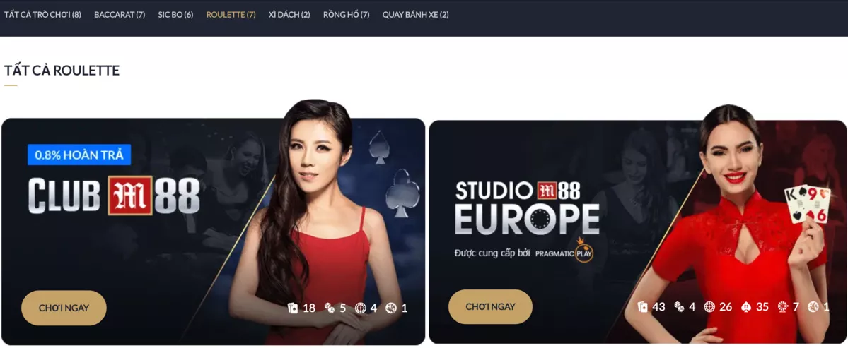 roulette m88 - hướng dẫn chi tiết cách tham gia chơi roulette m88 3 chọn sảnh casino chơi roulette m88