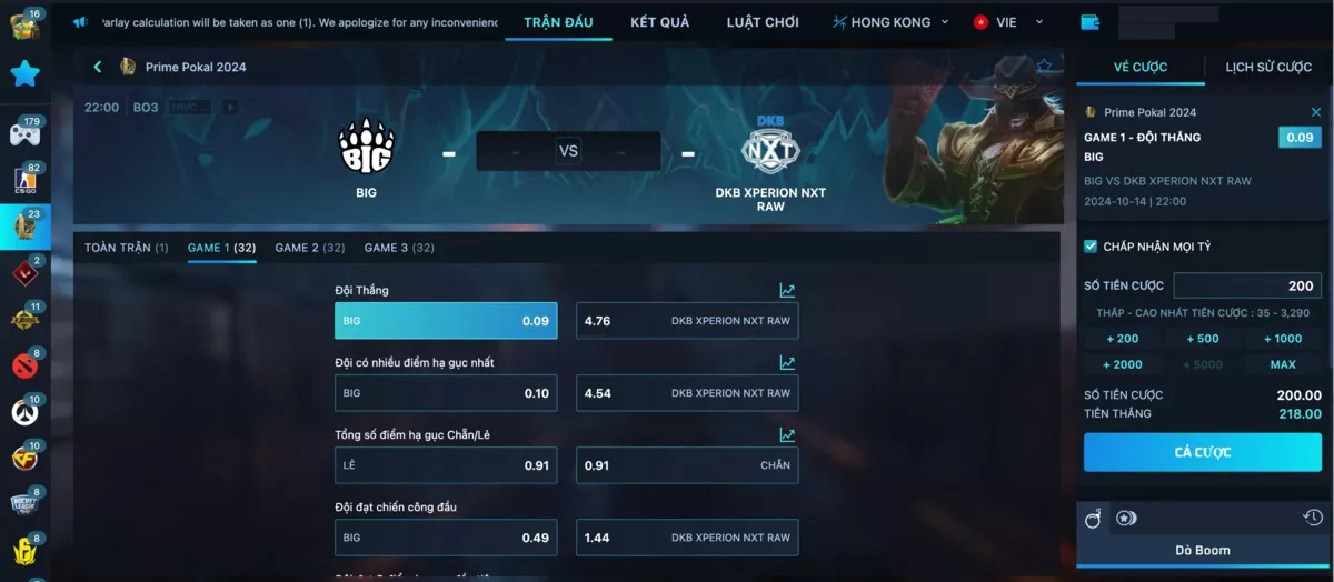 esport m88 - cách chơi cá cược esport m88 đơn giản nhất 4 đặt cược esport m88